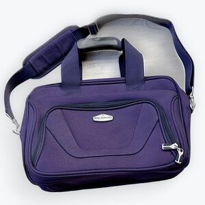Ricardo Beverly Hills Purple Convertible Straps Travel or Office Bag-Never Used
